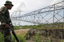 OTK Gergaji Tower PLN di Aceh - JPNN.com