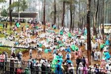 Hujan, Pengunjung Lalala Festival Berhamburan - JPNN.com