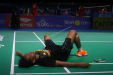Sengit, Set Pertama Indonesia Masters 2022, Nugraha Krishna Adi Ditekuk 18-21 - JPNN.com Sumbar