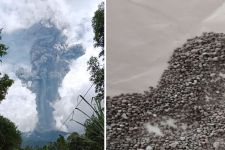 Gunung Marapi Erupsi, Masyarakat Mulai Waspada - JPNN.com Sumbar