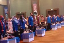 Teriakan 'AHY Presiden' Sambut Kedatangan Ketum Partai Demokrat di Medan - JPNN.com Sumut