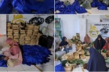 Keren, Warga di Medan Bagikan Kurban Tanpa Dibungkus Kantong Plastik, Tapi dengan Benda Ini - JPNN.com Sumut
