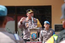 Pimpin Pengarahan Pengamanan Pemilu 2024, AKBP Choky: Personel Dilarang Keras Bawa Senjata Api  - JPNN.com Sumut