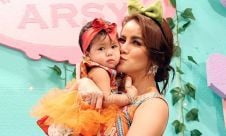 Bersama Sang Putri, Olla Ramlan Tampil Cantik di Ultah Arsy