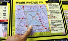 Malam Tahun Baru, Polres Jakarta Pusat Siagakan Anggotanya di Sejumlah Titik