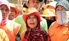 Aksi Demo Petugas DKP kota Batam Berlangsung Ricuh