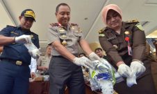 Polda Jambi Musnahkan Narkotika Senilai Rp 5 Miliar