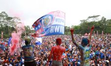 Jawarai Piala Presiden 2017, Aremania Berpesta