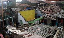 Angin Puting Beliung Amuk Rumah Warga Bogor