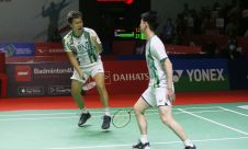 Marcus Fernaldi dan Kevin Sanjaya Beraksi di Indonesia Masters 2022