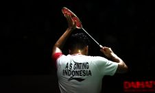 Gaya Anthony Sinisuka Ginting Setelah Masuk ke Semifinal Indonesia Masters 2022