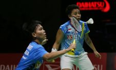 Apriyani Rahayu/Siti Fadia Silva Ramadhanti di Final Indonesia Masters 2022