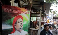 Suasana di Kediaman Habib Rizieq