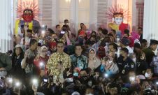 Perpisahan Anies Baswedan dan Ahmad Riza Patria dengan Pegawai Pemprov DKI Jakarta