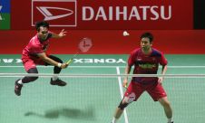 Mohammad Ahsan dan Hendra Setiawan kalah atas Leo Rolly Carnando dan Daniel Marthin