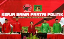 Ganjar Pranowo dalam Pertemuan PDIP dengan PPP