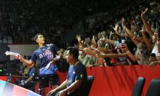 Jonatan Christie Masuk, Penonton Histeris