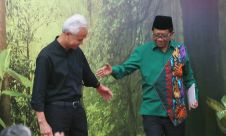 Bakal Capres Ganjar Pranowo dan Bakal Cawapres Mahfud MD