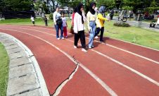 Jogging Track Alun-Alun Kota Bogor Rusak