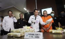 Bekuk Seorang Pria, BNN Sita 32 Kg Sabu Asal Malaysia