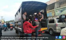 Polres Pekalongan Ciduk Puluhan Juru Parkir