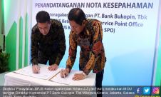 MOU layanan Service Point Office (SPO) Bank Bukopin dengan BPJS Ketenagakerjaan