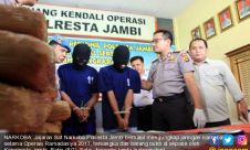 Polres Jambi Release Kasus Narkoba