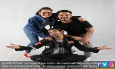 Luna Maya, Chicco Jerikho, dan Rio Dewanto