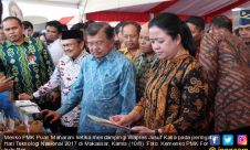 JK dan BJ Habibie Hadiri Hari Teknologi Nasional di Makassar