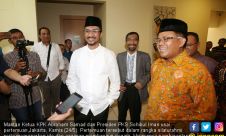 Abraham Samad dan Presiden PKS Bertemu