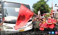 PDIP Berangkatkan 8829 Pemudik Dengan 143 Bus