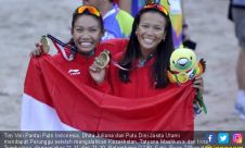 Tim Voli Pantai Putri Indonesia Sumbang Perunggu