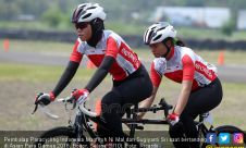 Pembalap Paracycling Magfiroh Ni Mal dan Sugiyanti Sri 