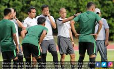 Hadapi Singapura, Timnas Indonesia Bersiap