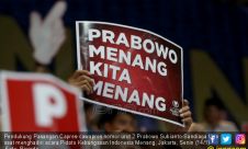 Pendukung Pasangan Capres-cawapres nomor urut 2 Prabowo Subianto-Sandiaga Uno