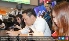 Anggota DPR Mengikuti Turnamen NXL Mobile Esport Cup 2019