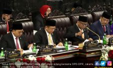 Sidang Bersama DPD-DPR 2019