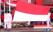 PDIP Gelar Upacara HUT ke-74 RI