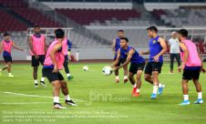 Latihan Timnas Malaysia