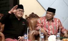 Hasto Kristiyanto Berkunjung ke Pondok Pesantren Luhur Al Tsaqafah