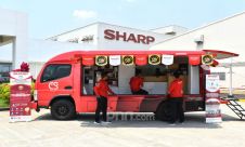 Sharp Indonesia Beri Sentuhan Baru Pada Tampilan Sharp Mobile Service Station