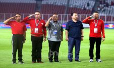 Menpora Bersama Ketum PSSI Saksikan Laga Timnas Indonesia U-19 Melawan Timnas DPR Korea U-19