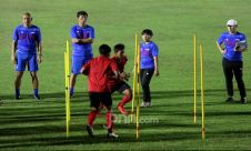 Latihan Perdana Timnas Indonesia