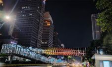 Realme 7: Jakarta Malam Hari Saat PSBB
