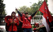 Demo KSPI di Depan Istana demi Tolak Omnibus Law Cipta Kerja