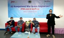 Penutupan Uji Kompetensi Wartawan jpnn.com dan GenPI.co