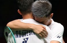Permintaan Maaf Fajar/Rian Seusai Hanya Main 9 Menit di Final Thailand Open 2022 - JPNN.com