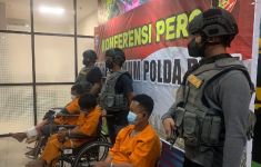 3 Perampok Asal Sumsel Ini Ditembak Polisi di Riau, Lihat Kaki Mereka - JPNN.com