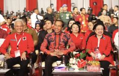 Sederet Menteri dan Ketum Parpol Pendukung Ganjar Pranowo Hadiri Rakernas IV PDIP - JPNN.com