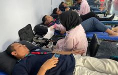 Puluhan Karyawan UNIFAM Antusias Ikuti Donor Darah - JPNN.com